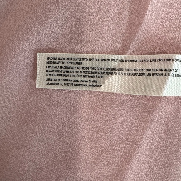 By Anthropologie Modern Sheer Midi Dress Violet Ice Size 0. - Picture 12 of 13